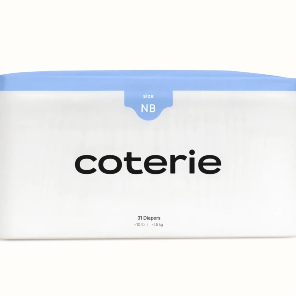 1 Pack Coterie NB diaper (one month supply)